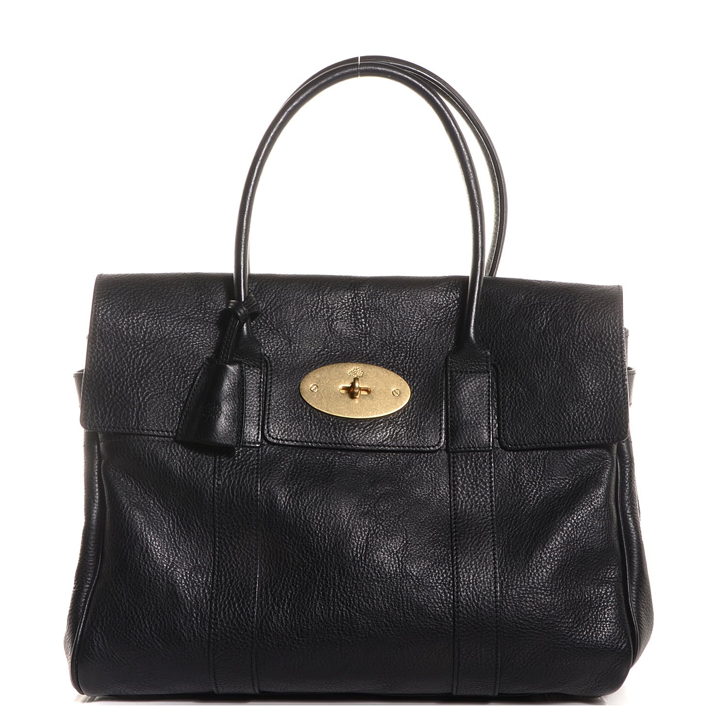 Mulberry Natural Leather Bayswater Black 1 of 11