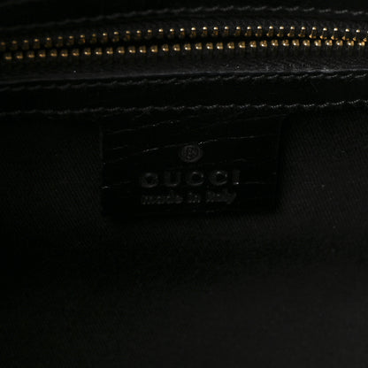 Gucci Monogram Web Junco Shoulder Bag Black 6 of 10