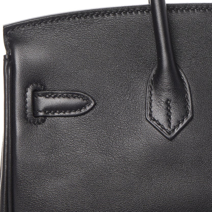 Hermes Swift Birkin 25 Black 29 of 31