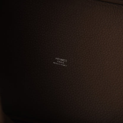 Hermes Taurillon Clemence Picotin Lock 22 MM Etoupe 8 of 11