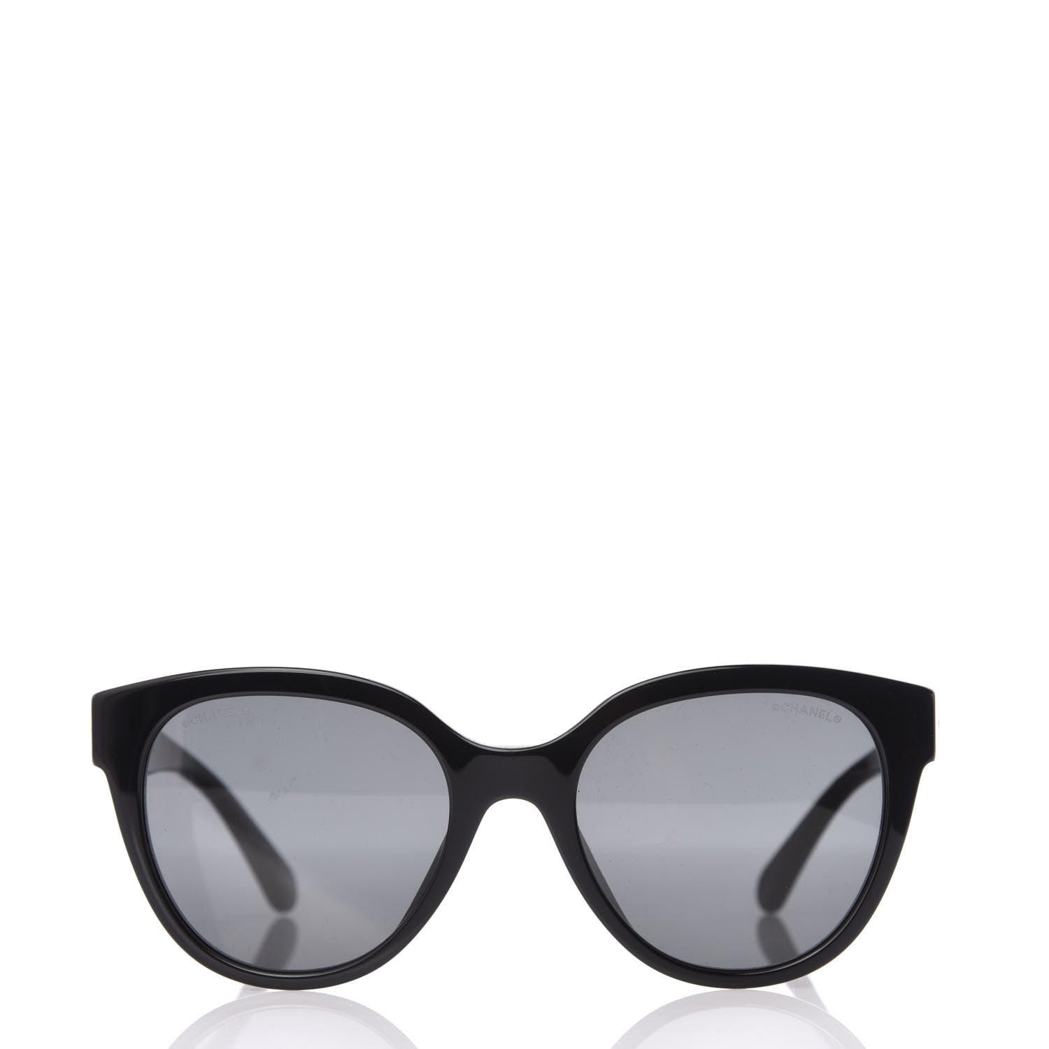 Chanel Acetate CC Butterfly Sunglasses 5414-A Black 2 of 9
