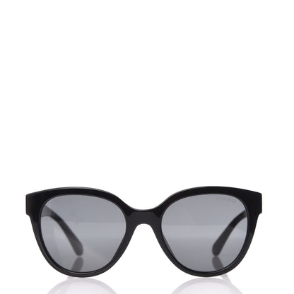 Chanel Acetate CC Butterfly Sunglasses 5414-A Black 2 of 9