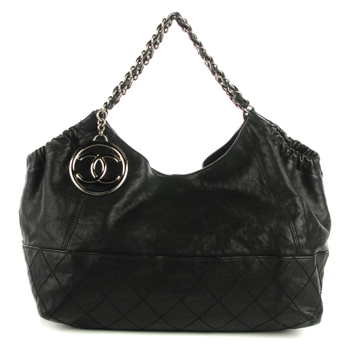 Calfskin Baby Coco Cabas Black