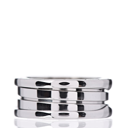 Bulgari 18K White Gold B.Zero1 Three-Band Ring 56 7.5 3 of 4