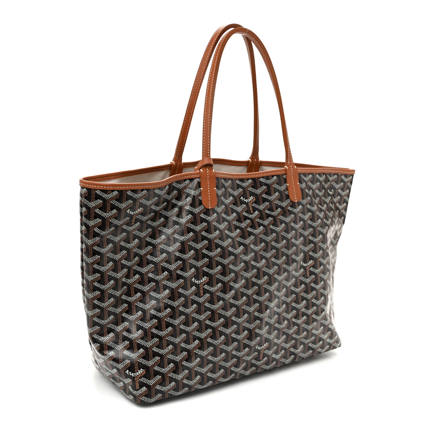 Goyardine Saint Louis PM Black Gold