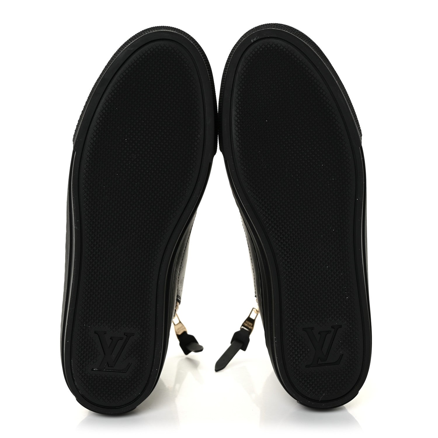 Louis Vuitton Calfskin Monogram Stellar Sneaker Boots 38 Black White 5 of 9