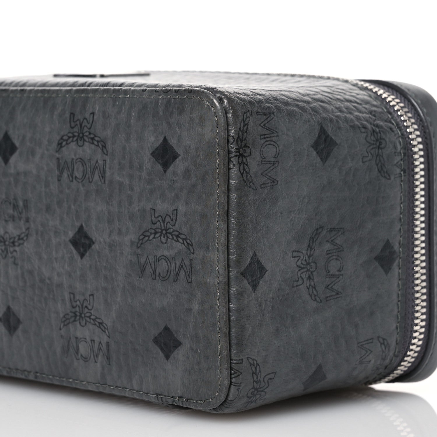 MCM Visetos Vanity Case Grey 10 of 19