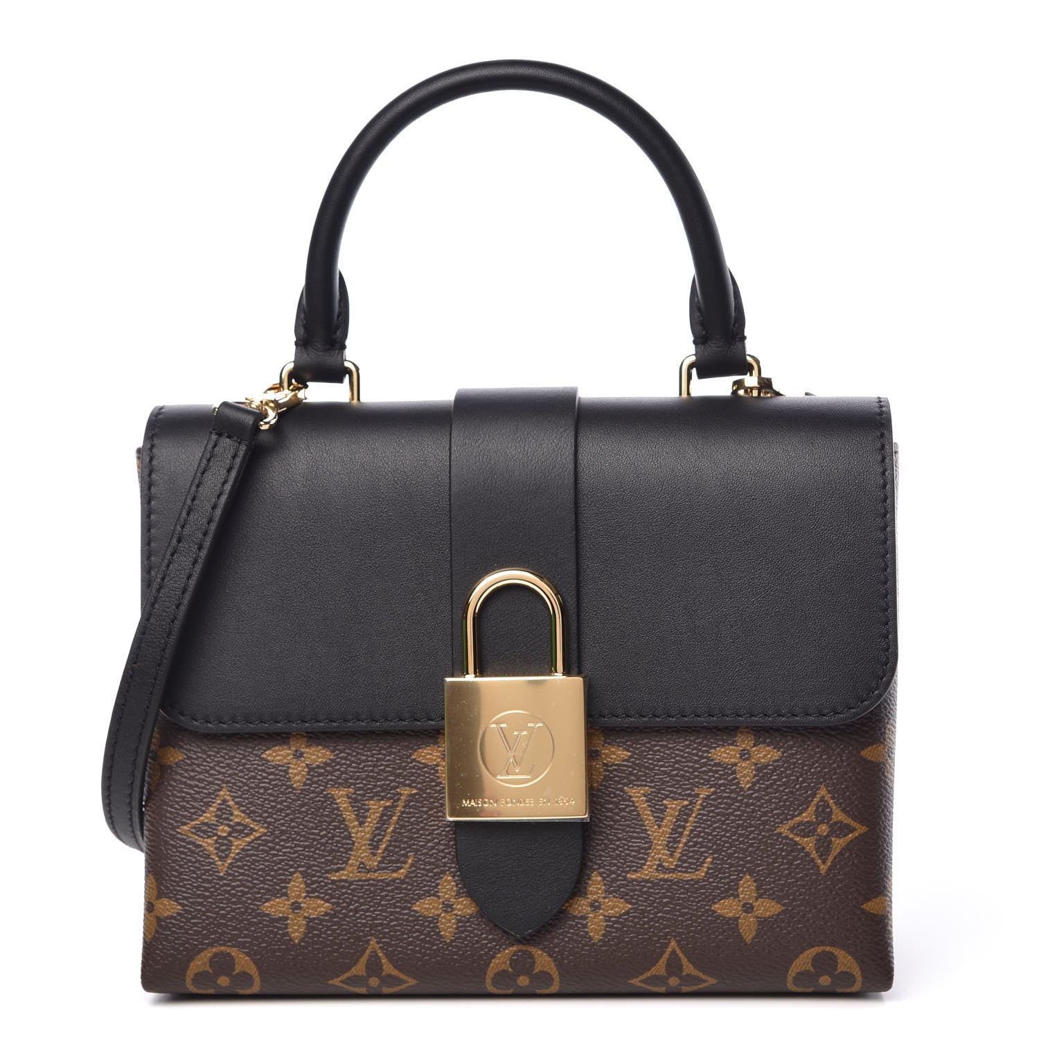 Louis Vuitton Monogram Locky BB Black 1 of 10