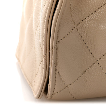 Chanel Caviar Quilted Small Chanel 25 Handbag Beige 12 of 15