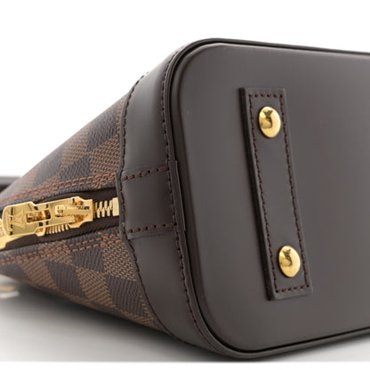 Louis Vuitton Damier Ebene Alma BB 8 of 9