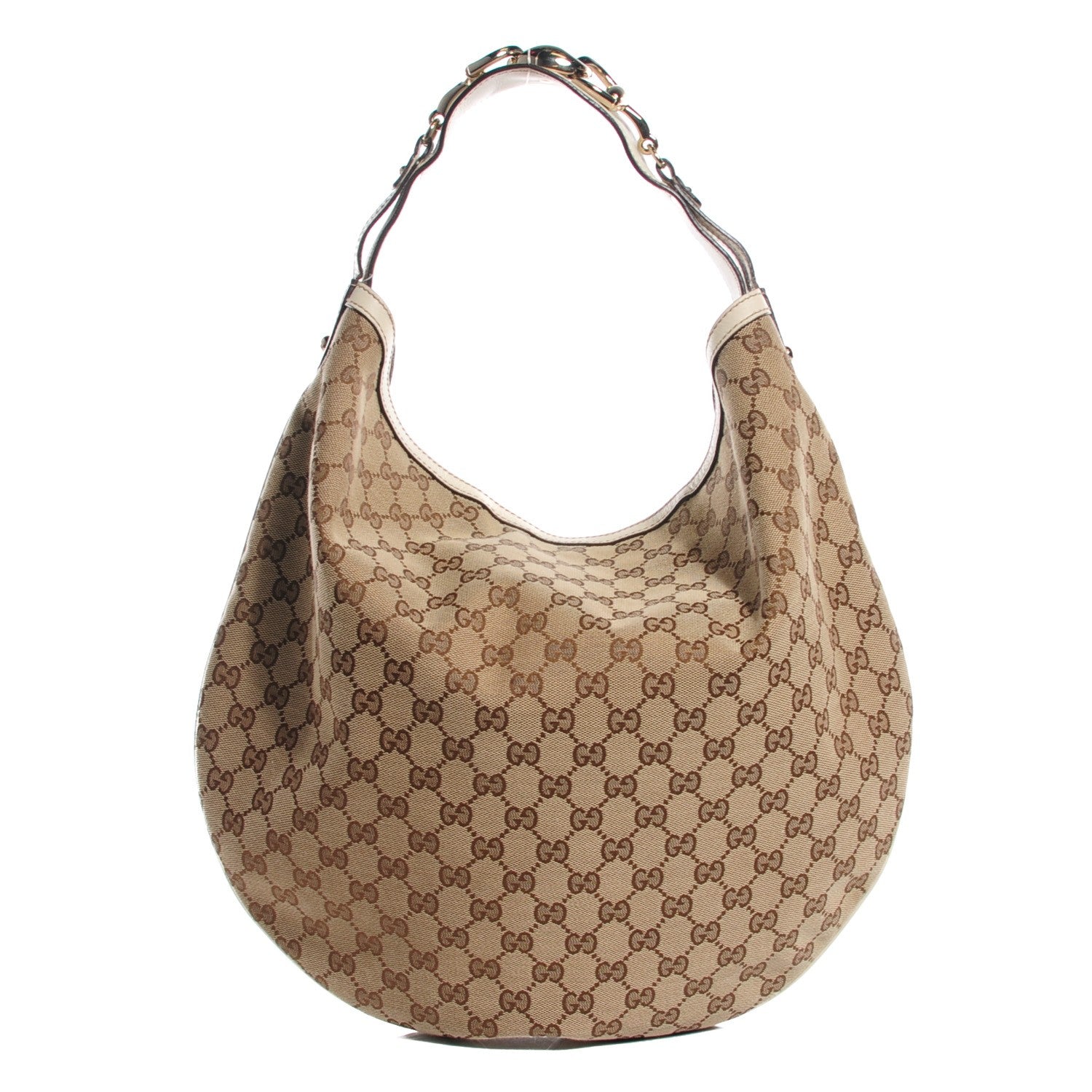 Gucci Monogram Large Wave Hobo Off White 1 of 7