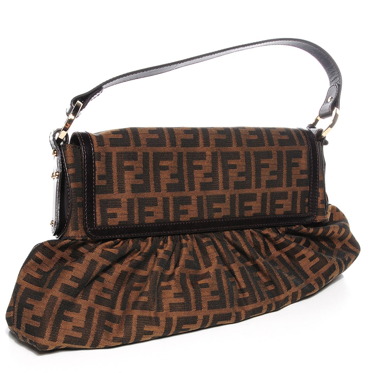 Zucca Medium Chef Shoulder Bag Tobacco