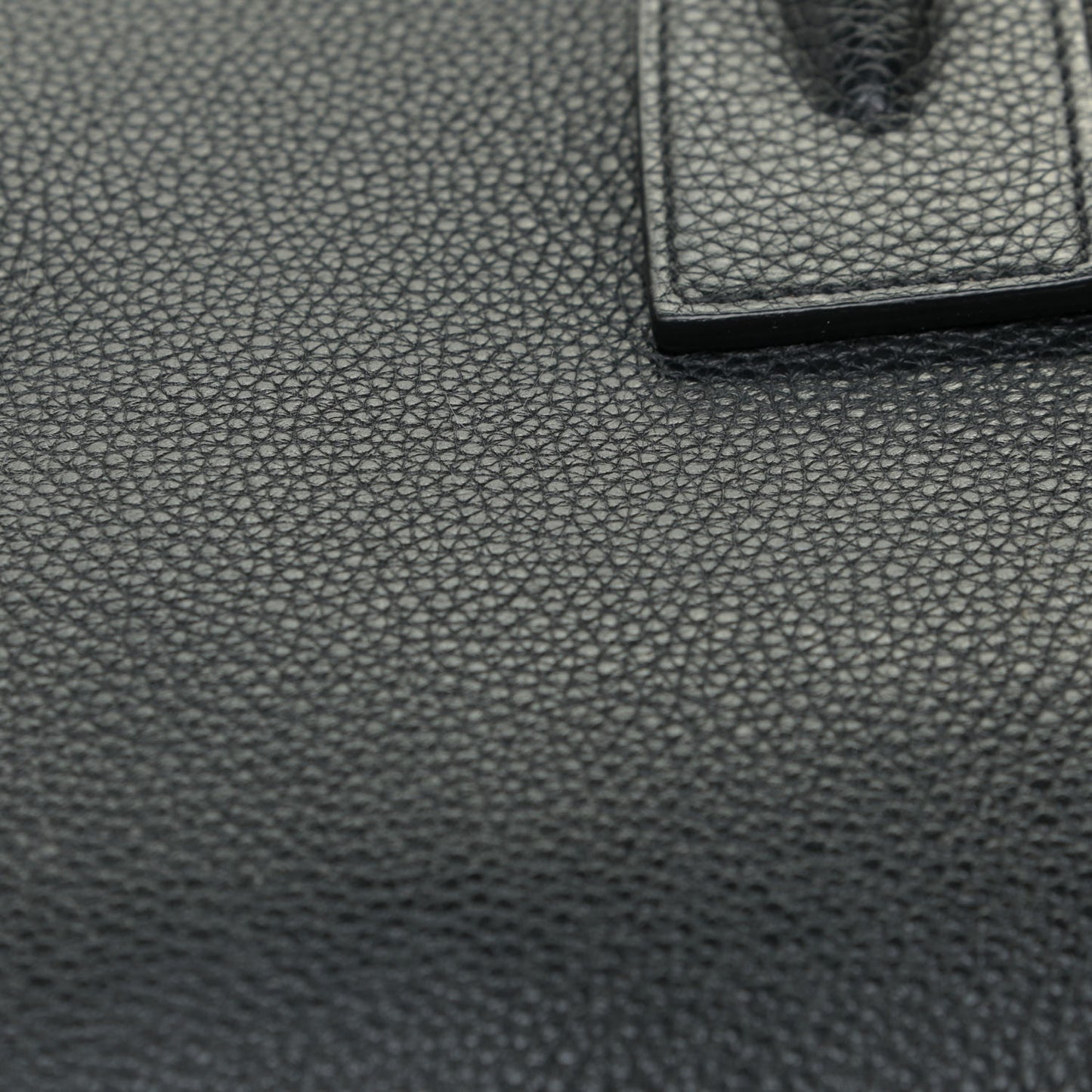 Grained Calfskin Small Supple Sac De Jour Black