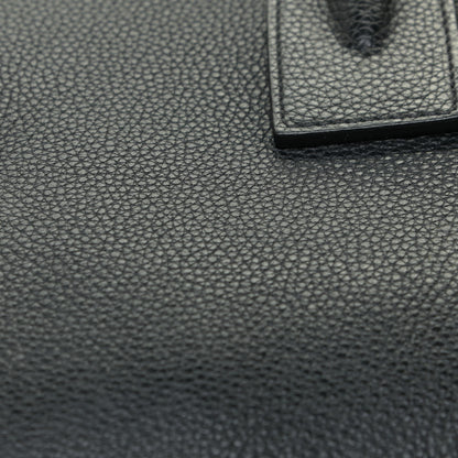 Saint Laurent Grained Calfskin Small Supple Sac De Jour Black 14 of 15