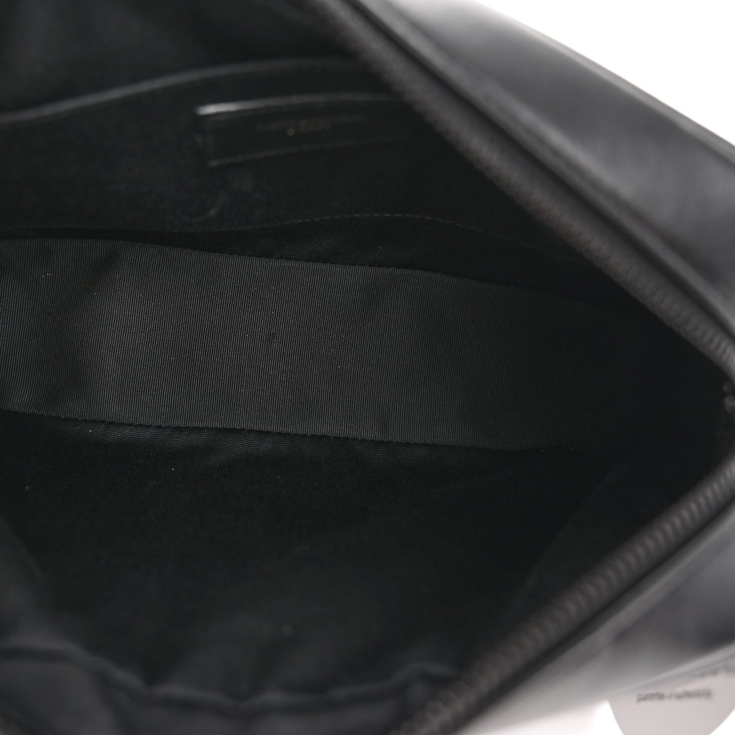 Calfskin Matelasse Monogram Monochrome Lou Camera Bag Black