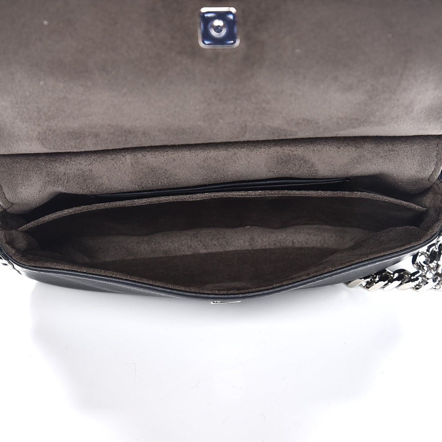Vitello Dolce Hypnotic Micro Double Baguette Multicolor Blue Notte