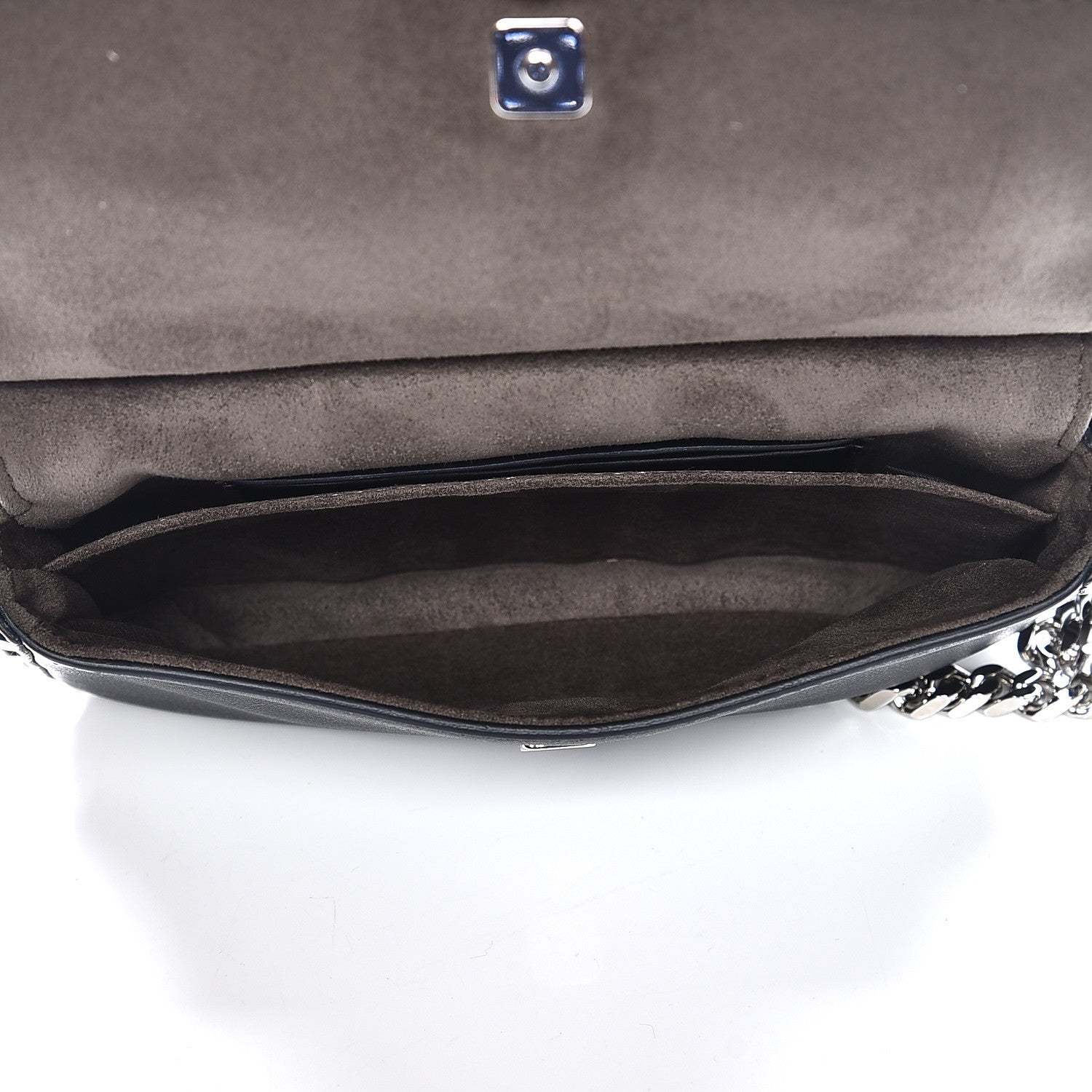 Fendi Vitello Dolce Hypnotic Micro Double Baguette Multicolor Blue Notte 6 of 10