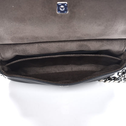 Fendi Vitello Dolce Hypnotic Micro Double Baguette Multicolor Blue Notte 6 of 10