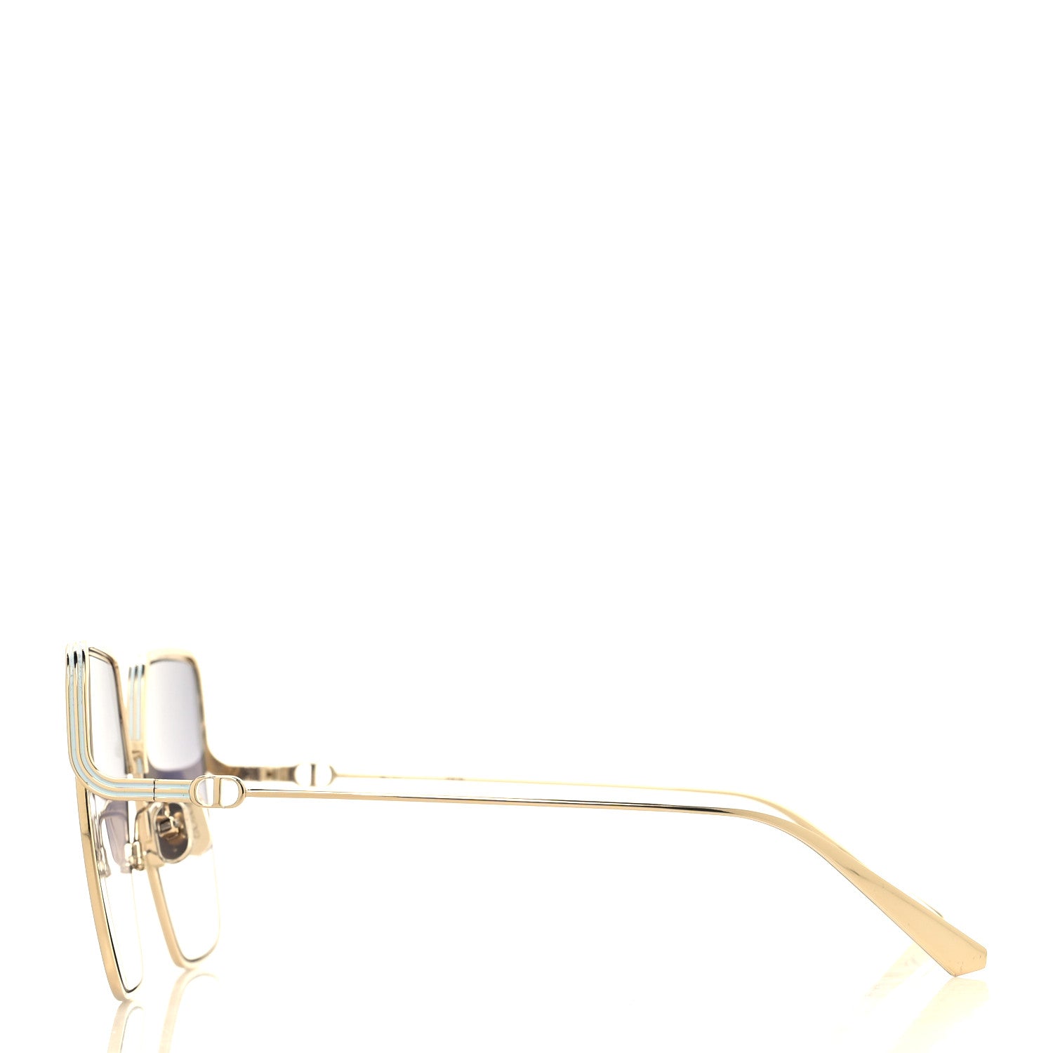 Christian Dior Metal Stellaire 1 Square Sunglasses Silver 3 of 8