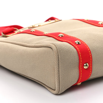 Louis Vuitton Toile Antigua Cabas MM Beige 9 of 11