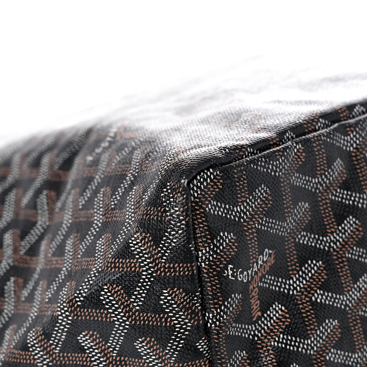 Goyard Goyardine Saint Louis GM Black Gold 7 of 17