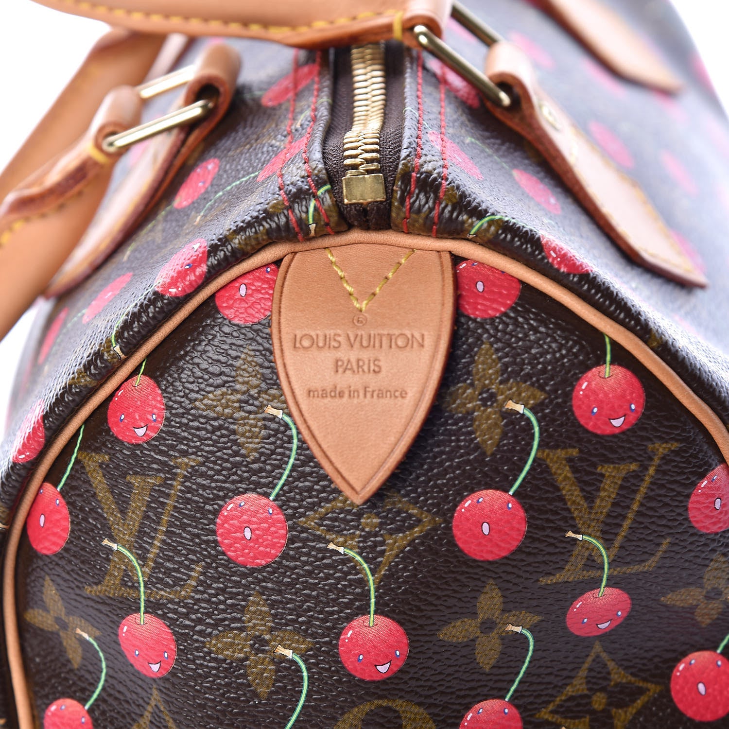 Louis Vuitton Monogram Cerises Speedy 25 8 of 10