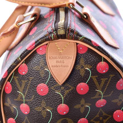 Louis Vuitton Monogram Cerises Speedy 25 8 of 10