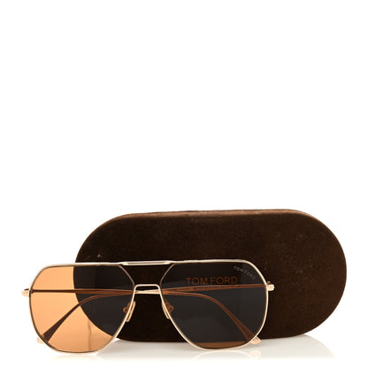 Tom Ford Gilles Sunglasses TF852 Gold 8 of 8