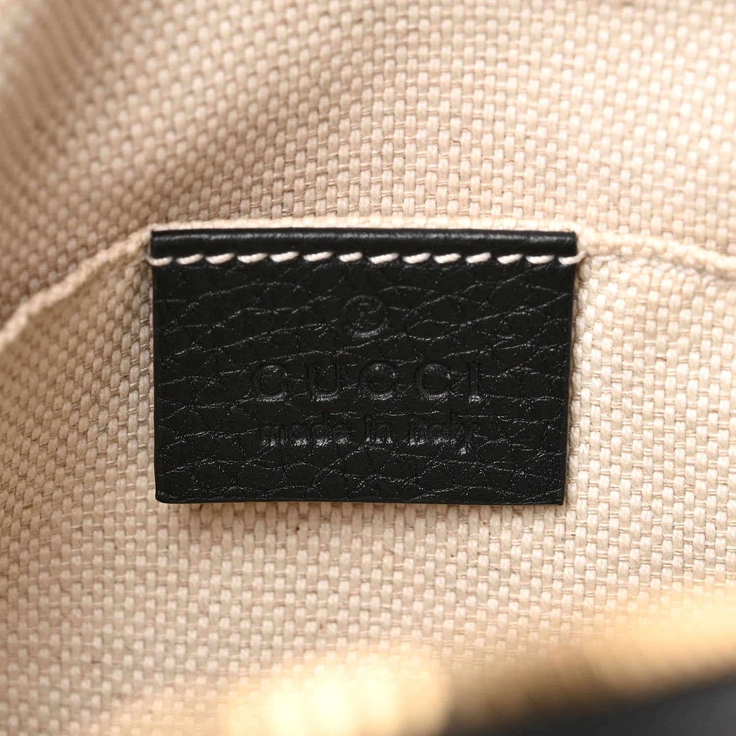 Gucci Pebbled Calfskin Small Soho Disco Bag Black 6 of 11