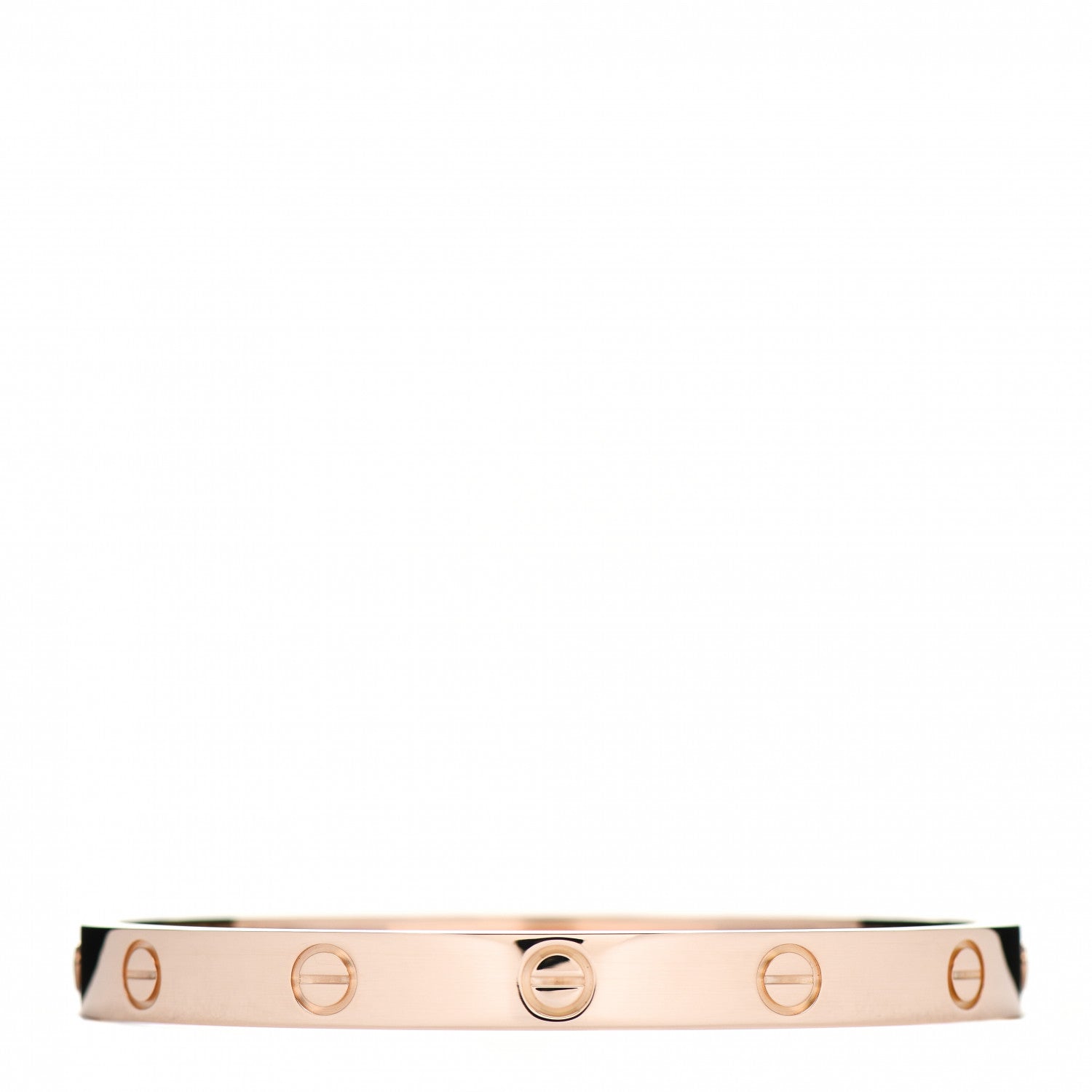 Cartier 18K Pink Gold LOVE Bracelet 17 3 of 5