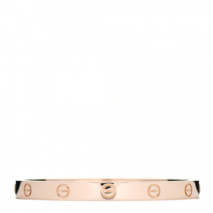 Cartier 18K Pink Gold LOVE Bracelet 17 3 of 5