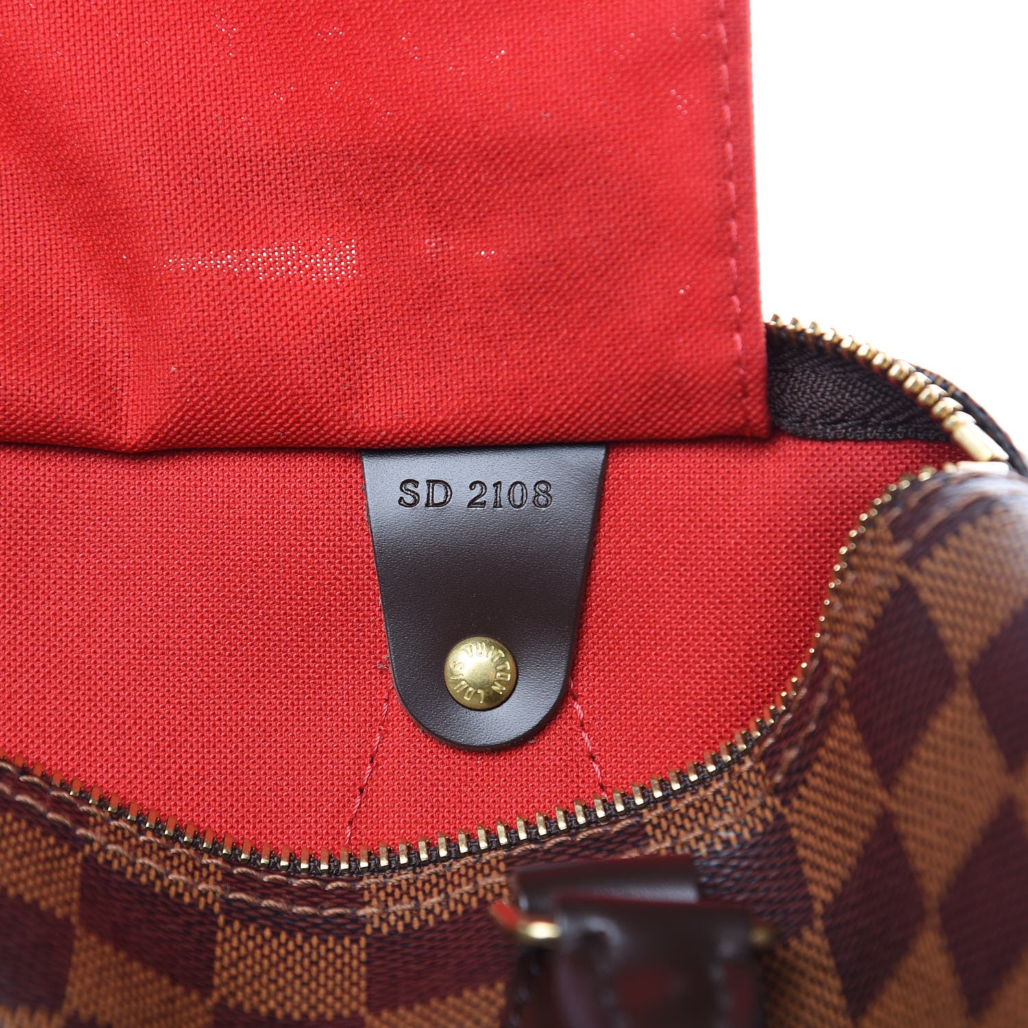 Louis Vuitton Damier Ebene Speedy 25 6 of 10