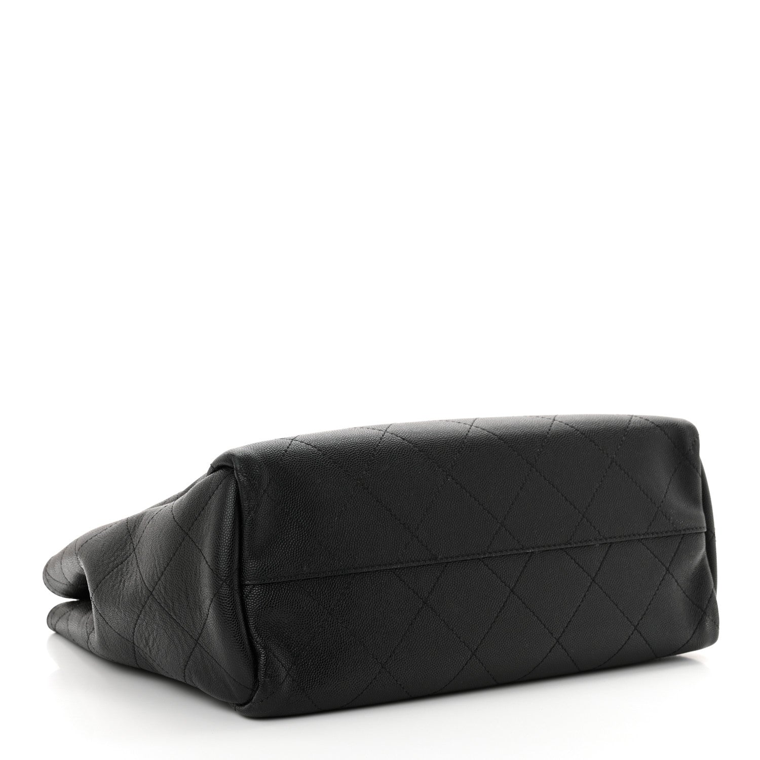 Chanel Caviar Stitched Medium Lady Coco Shopping Tote Black 4 of 11
