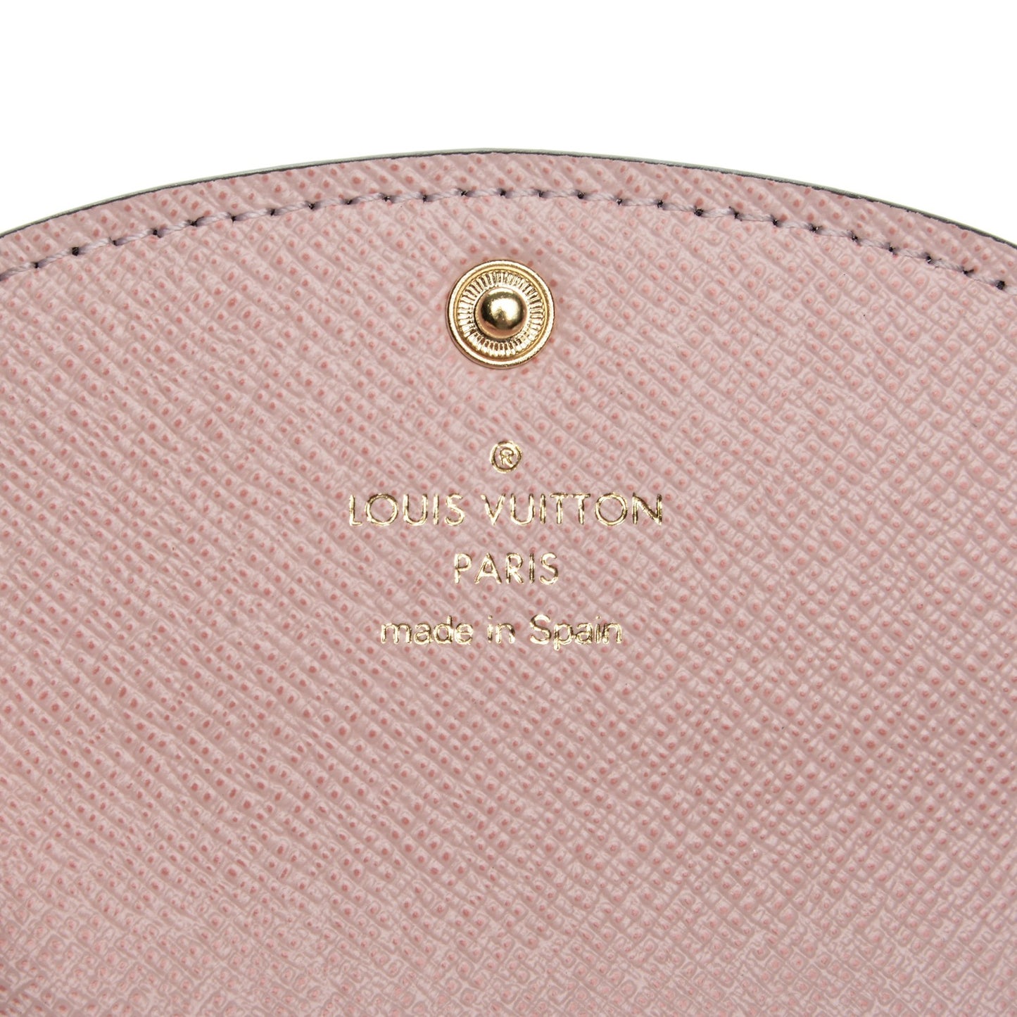 Monogram Rosalie Coin Purse Rose Ballerine