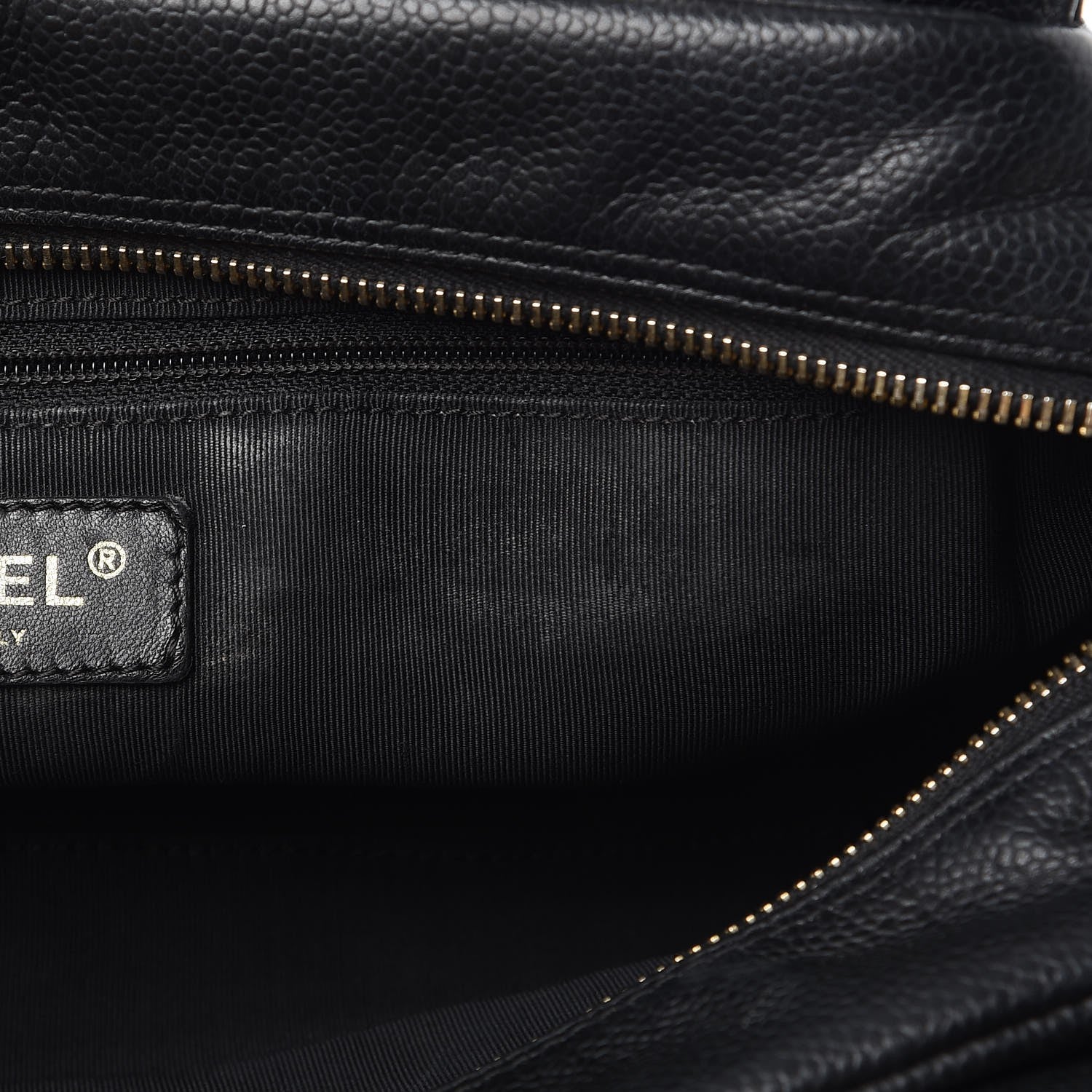 Chanel Caviar Quilted Petit Timeless Tote PTT Black 8 of 8
