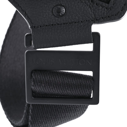 Louis Vuitton Grained Calfskin Aerogram Slingbag Black 8 of 11
