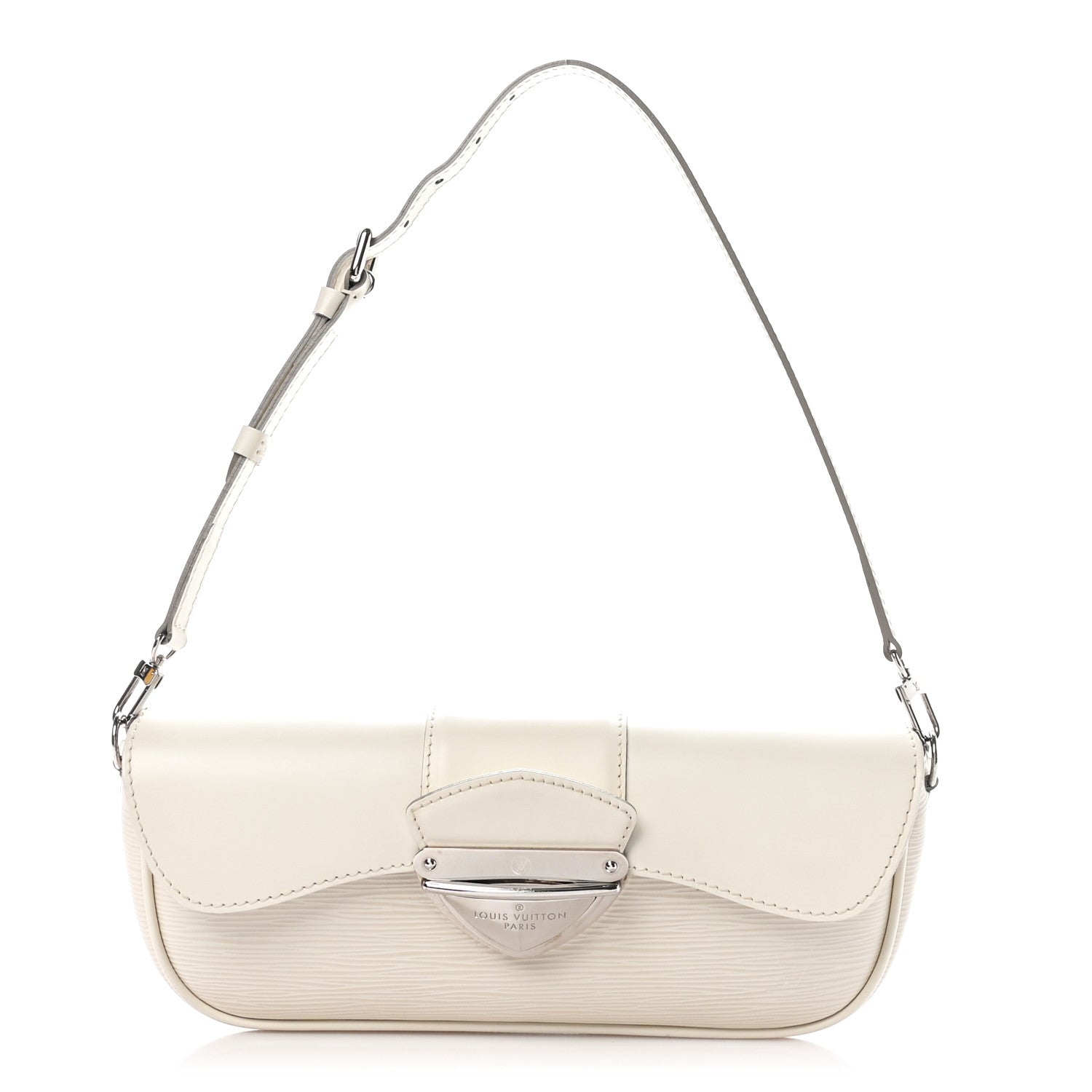 Louis Vuitton Epi Montaigne Clutch Ivory 1 of 12