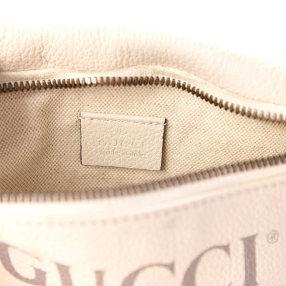 Gucci Grained Calfskin Small Logo Belt Bag White 8 of 11