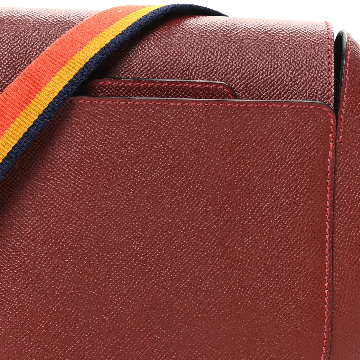 Hermes Epsom Octogone 23 Rouge H 8 of 10