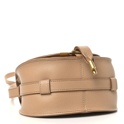 Chloe Grained Calfskin Small Marcie Saddle Bag Light Tan 4 of 11