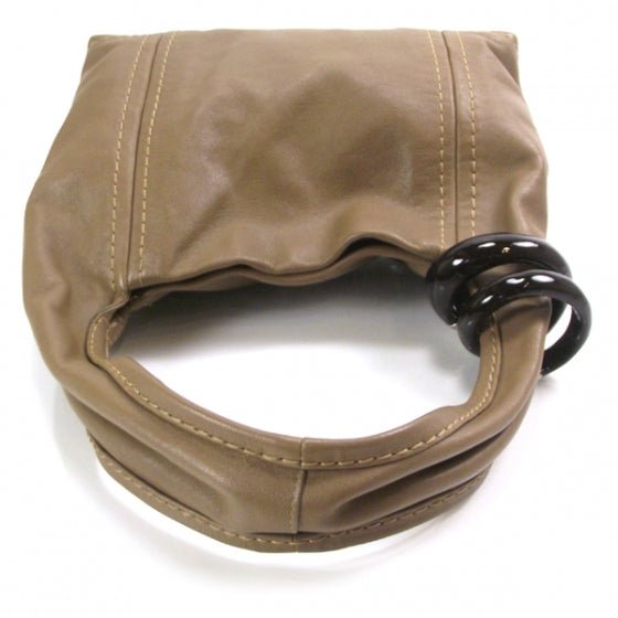 Leather Snake Saba Hobo