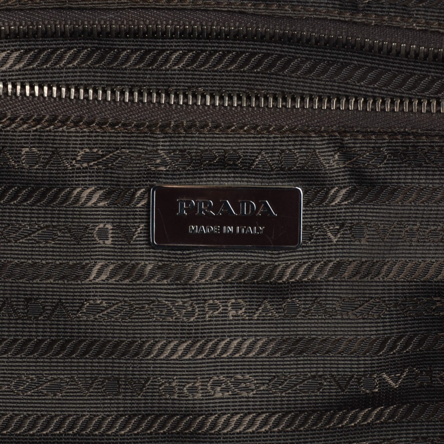 Prada Vitello Daino Frame Bowler Caffe 8 of 10