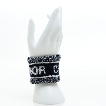 Christian Dior Cotton Headband and Wristband Set Blue 3 of 5