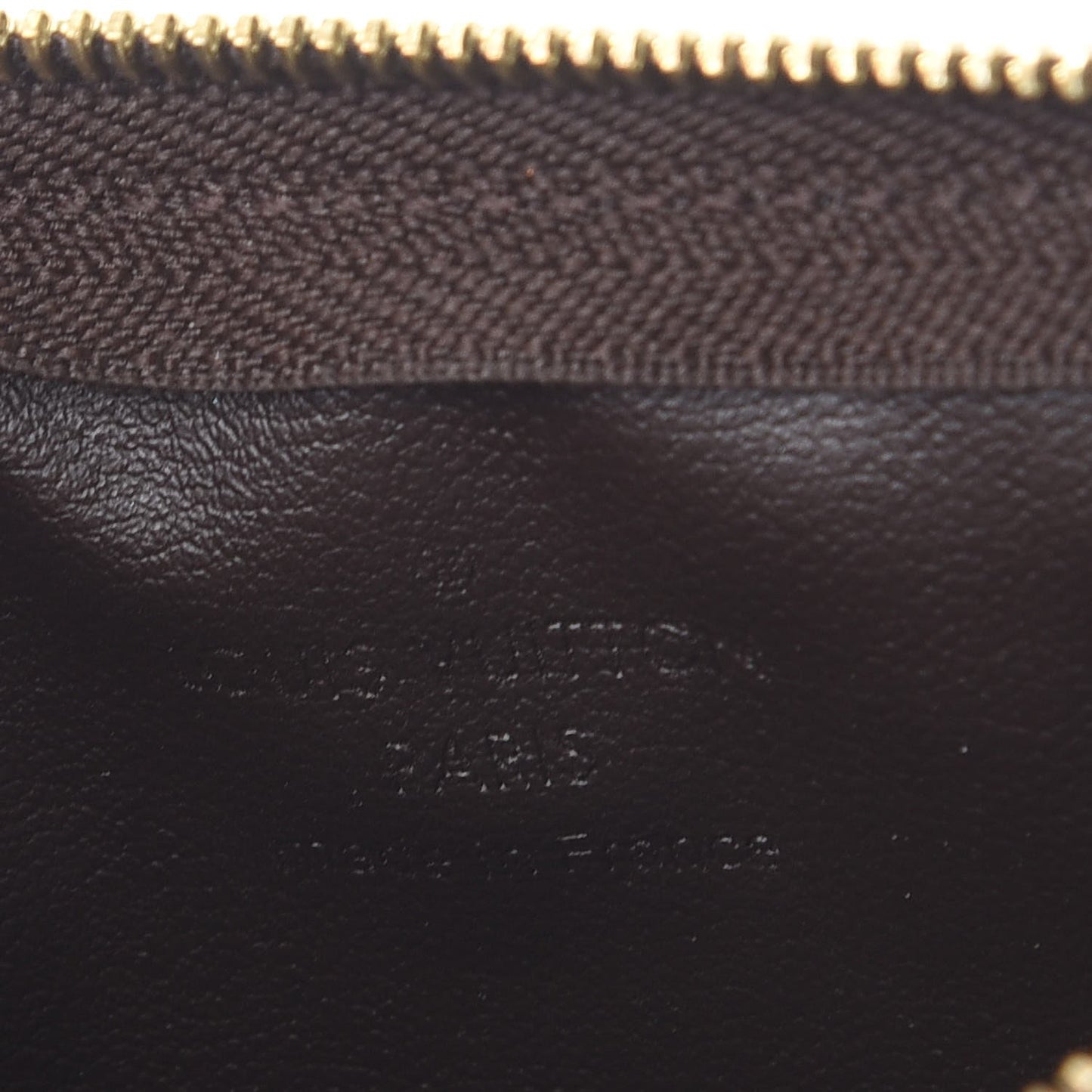 Monogram Josephine Wallet Zippered Insert Fuchsia