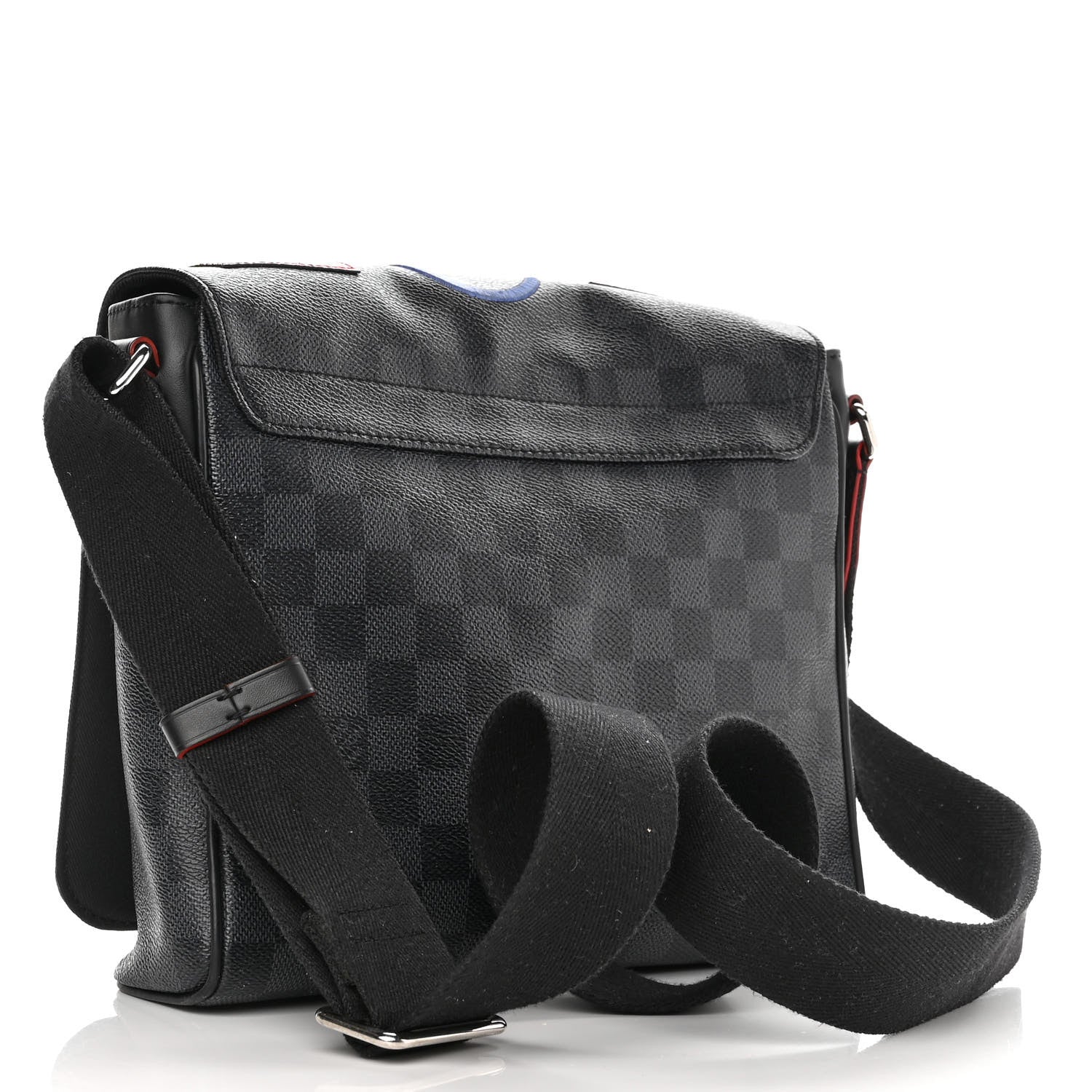 Louis Vuitton Damier Graphite Alps District PM 3 of 9