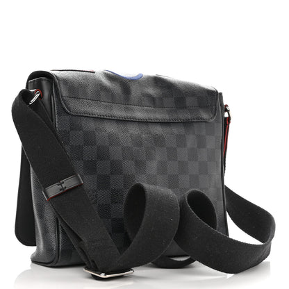 Louis Vuitton Damier Graphite Alps District PM 3 of 9
