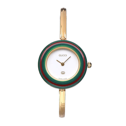 Gucci Stainless Steel 26mm Interchangeable Bezel Quartz Watch 1 of 7
