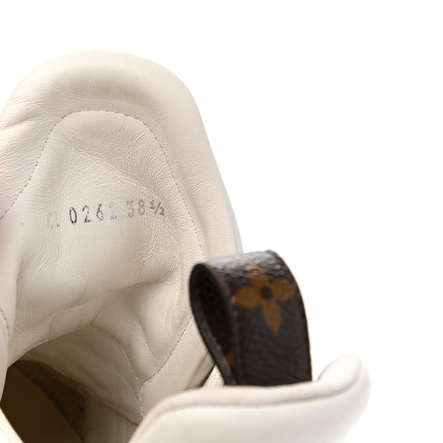X FORNASETTI Calfskin Technical Nylon LV Archlight Sneaker 38.5 Black