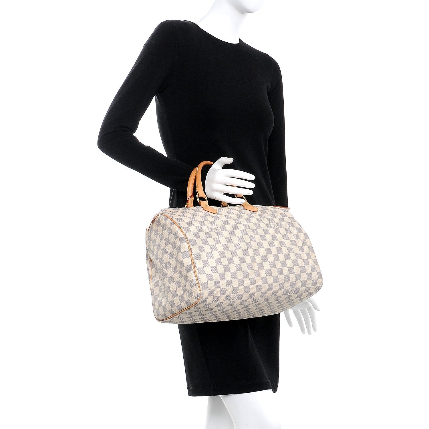 Louis Vuitton Damier Azur Speedy 35 2 of 17