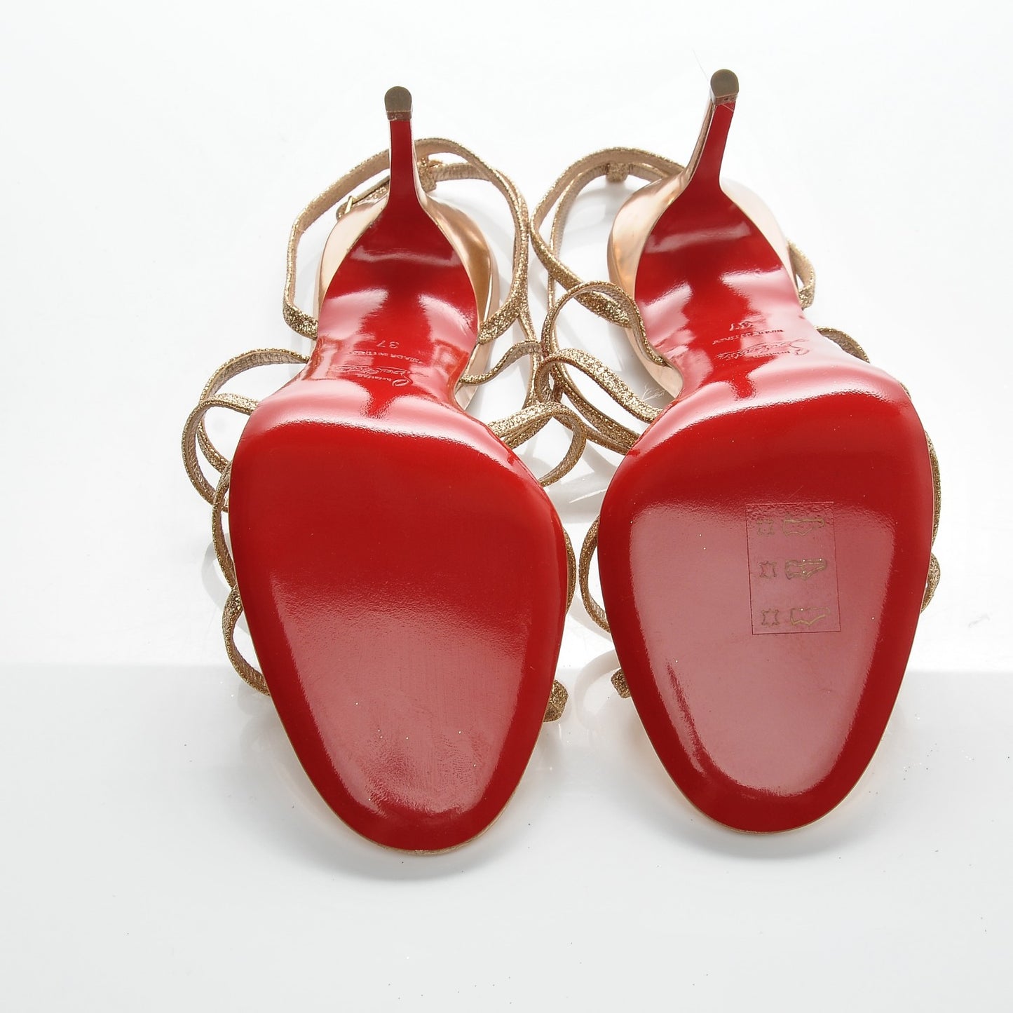 Specchio Mini Glitter Youpiyou 100 Sandals 37 Nude